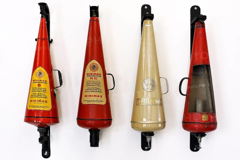 Fire extinguishers of the 20th century