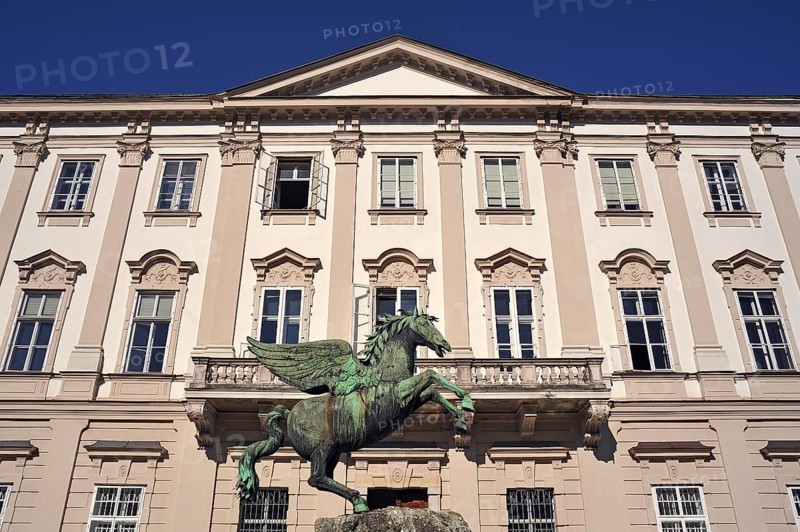 Facade of Schloss Mirabell Palace