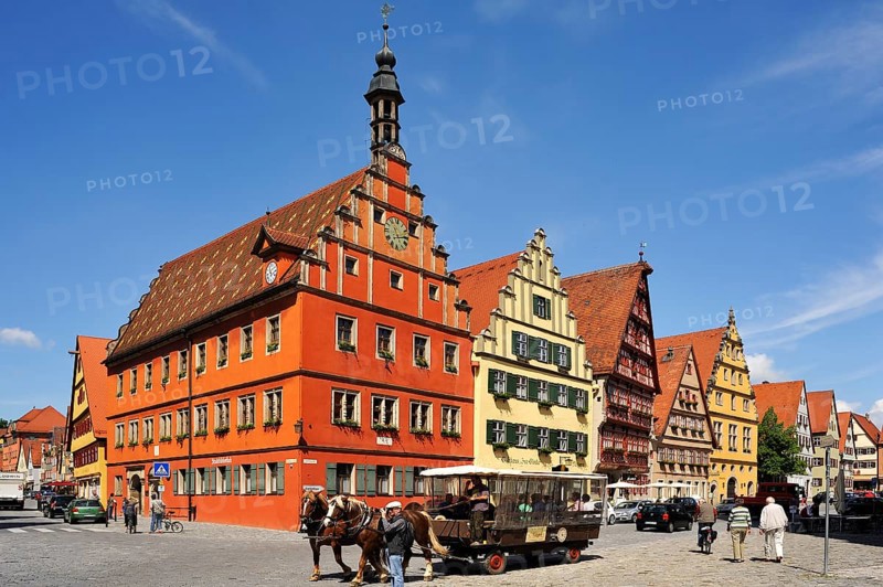 Old gabled houses