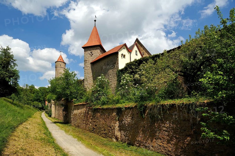 City wall and lower part of the Epiphany Tower