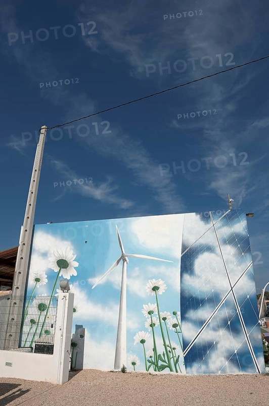 Advertising hoarding of Terravita
