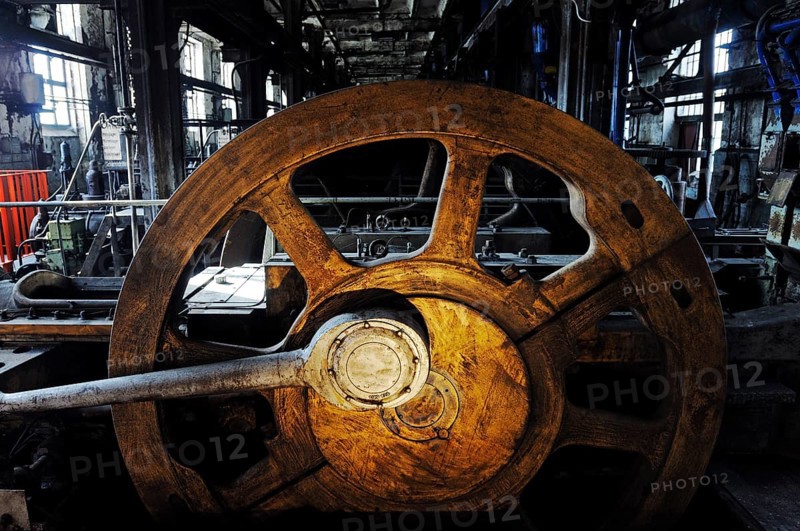 Machinery in the Energy Factory Knappenrode