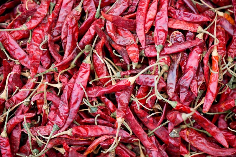 Red chillies