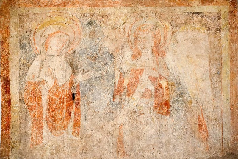 Mural from 13th century