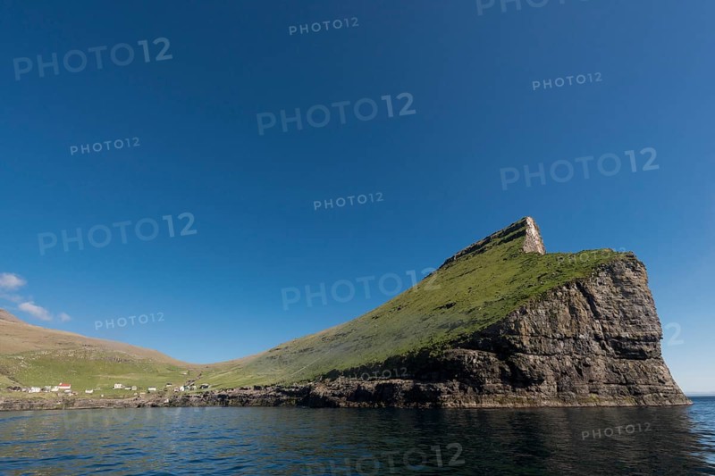 Cliffs and grassland