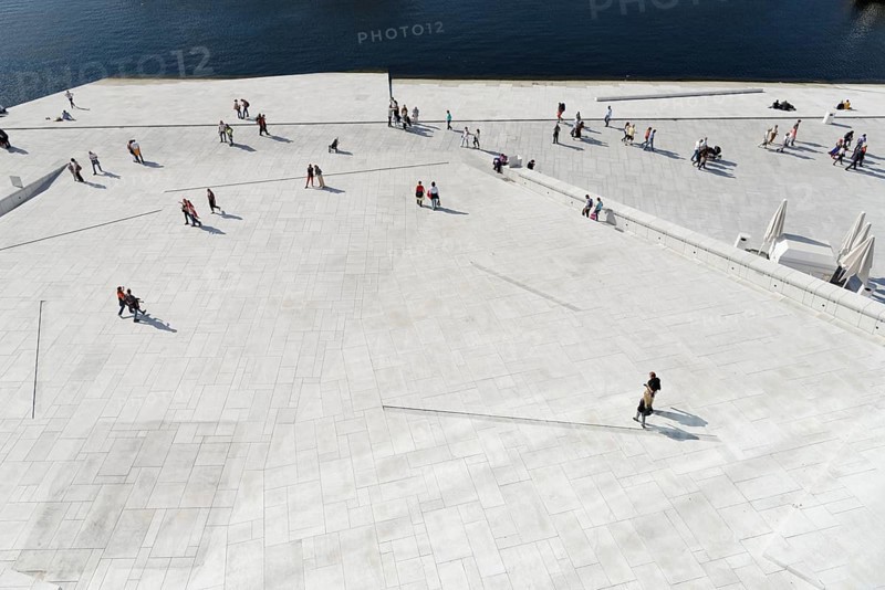 Forecourt of the Oslo Opera House