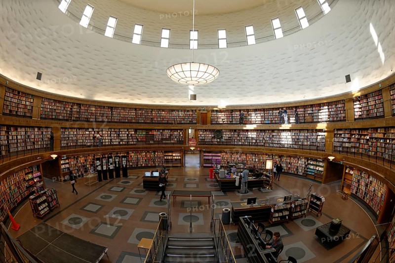 Stockholm City Library or Stadsbiblioteket