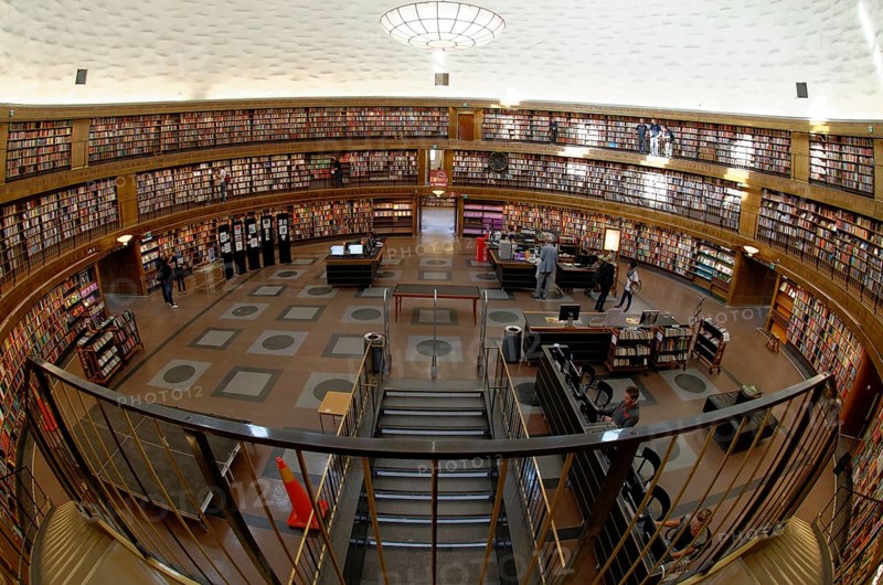 Stockholm City Library or Stadsbiblioteket