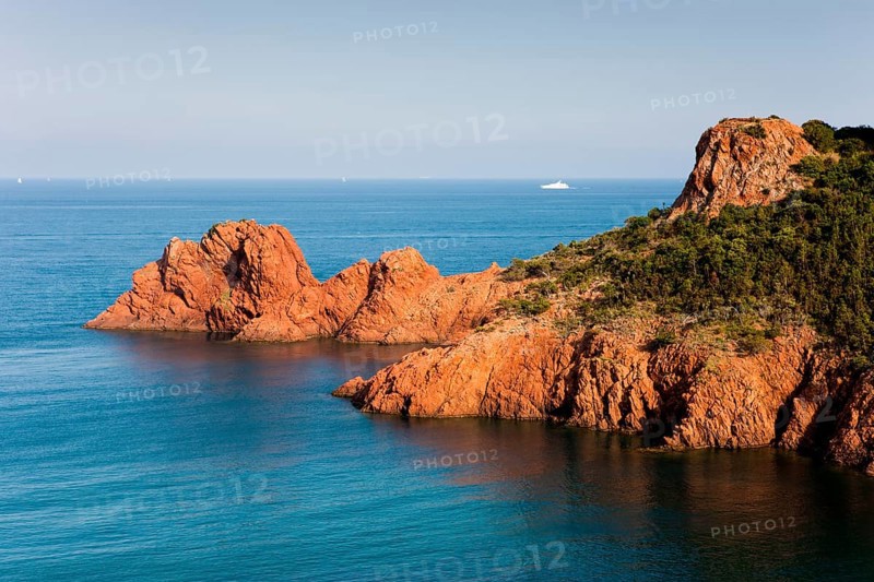 Bay in the Esterel region
