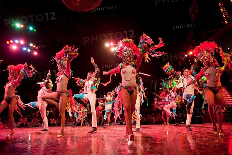 Dancers of the famous Tropicana nightclub