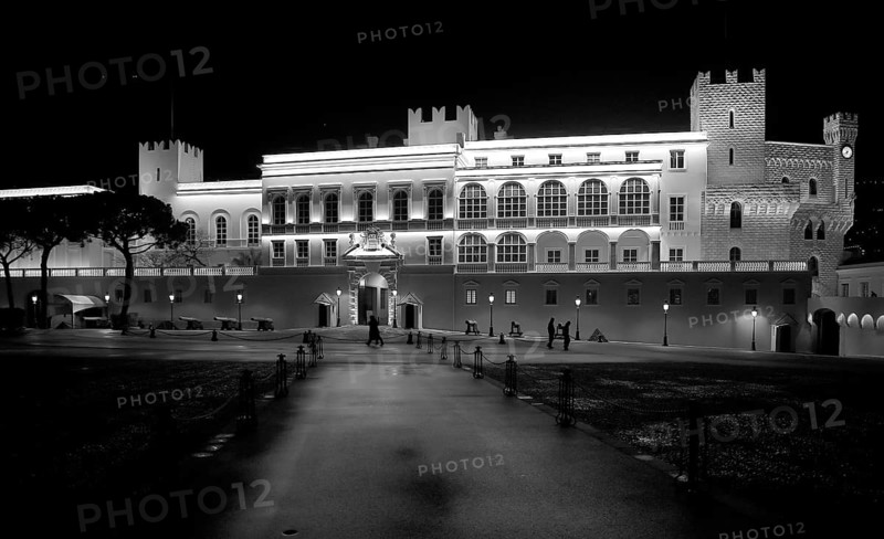 Prince's Palace in the evening