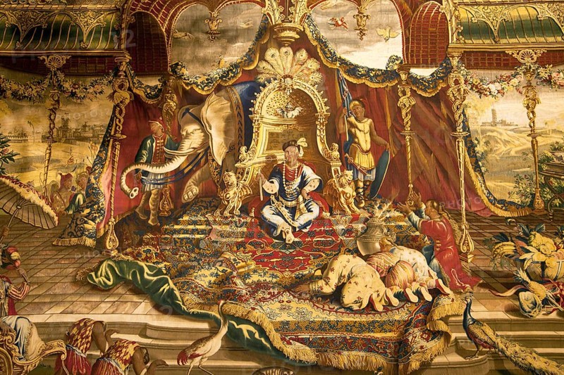 Tapestry in the Munich Residence