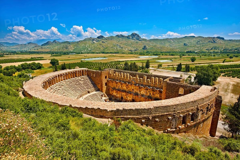 The Roman theater of Aspendos