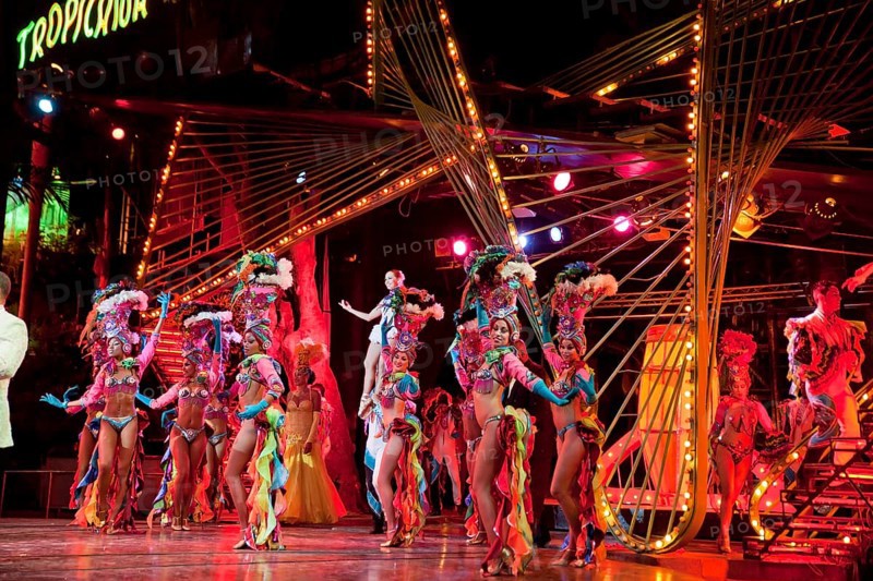 Dancers of the famous Tropicana nightclub
