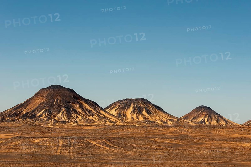 Volcanic mountains of Black Desert