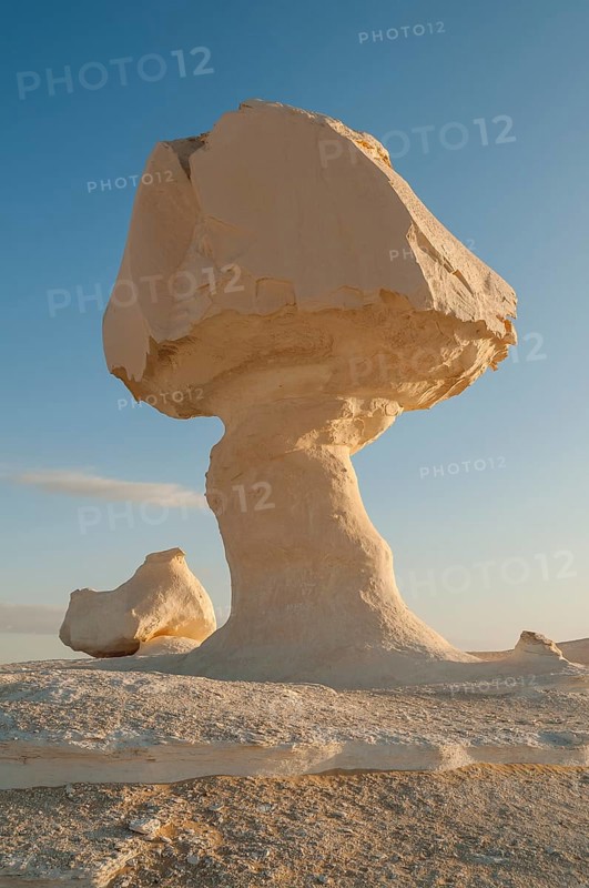 Chalk rock formations