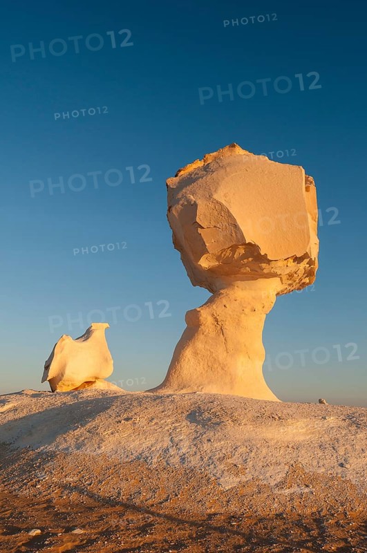 Chalk rock formations