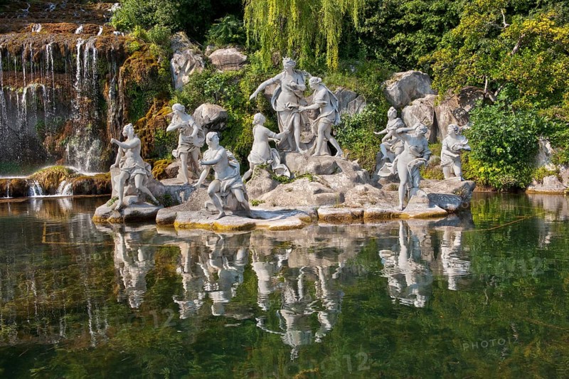 The Diana and Actaeon Fountain at the feet of the Grand Cascade