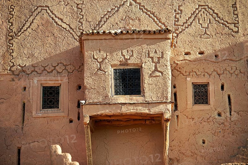 Mud brick Kasbah of Taourirt