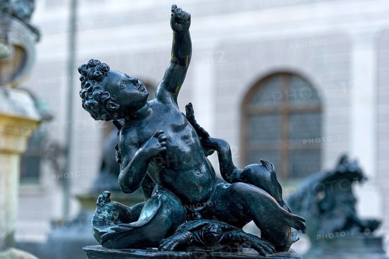 Bronze putto