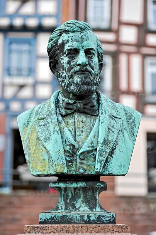 Bronze bust