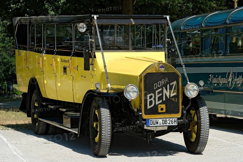 Vintage Mercedes-Benz Postbus of the Reichspost