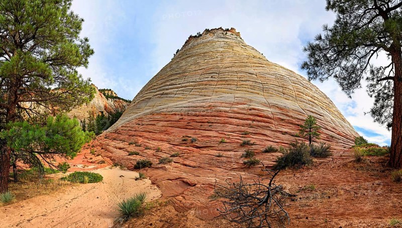 The Checkerboard Mesa