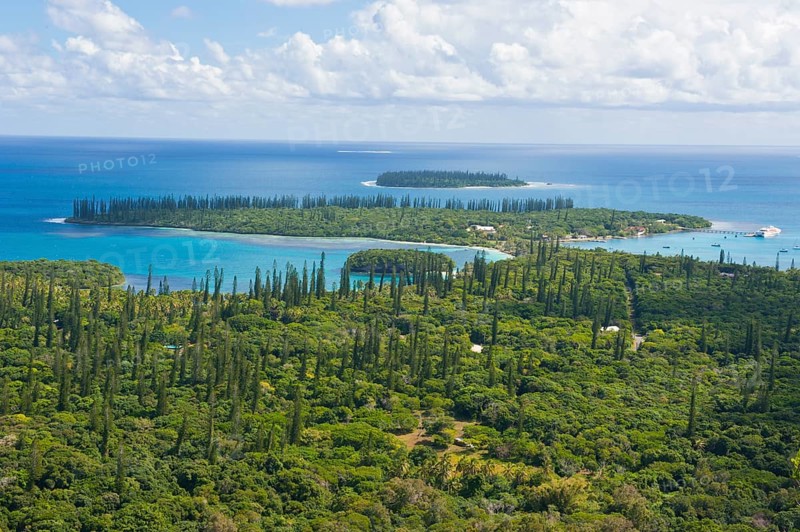 Overlooking the Ile des Pins