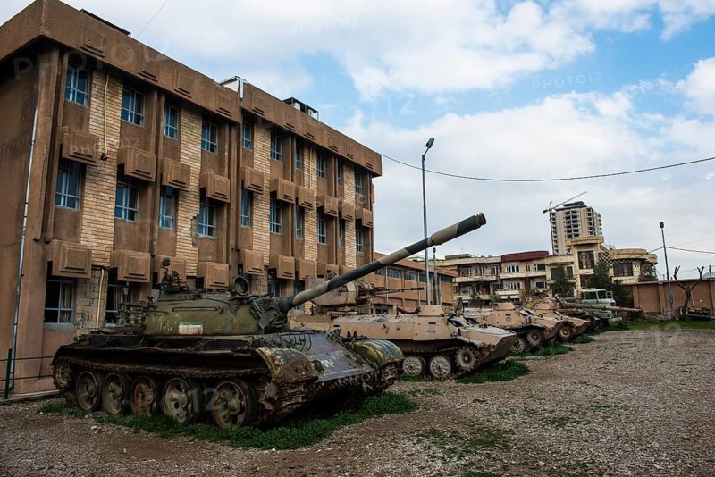 Old weapons in the Amna Suraka or Red Security Museum