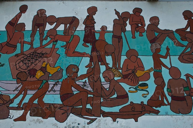Pacific wall painting