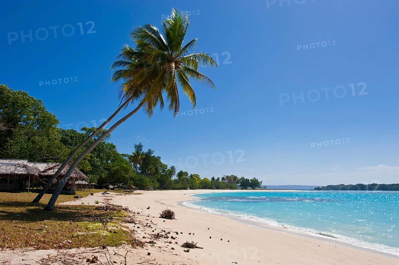 White sandy beach