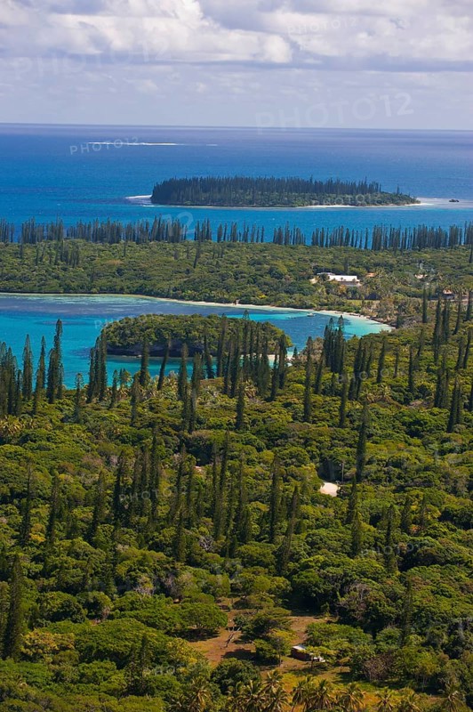 Overlooking the Ile des Pins