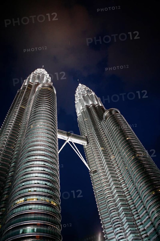 Petronas Towers at night