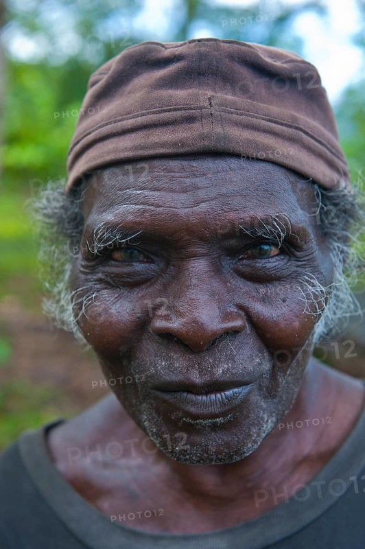 Friendly elderly local man