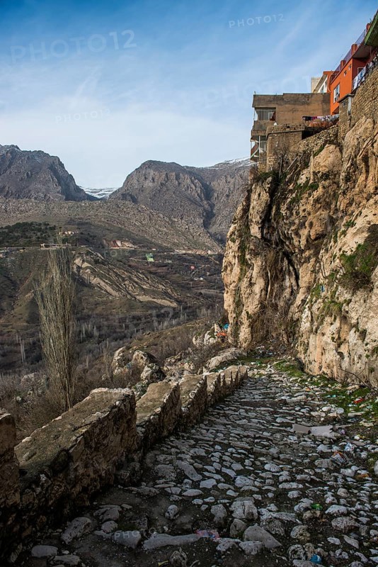 The old walled city of Amadiya