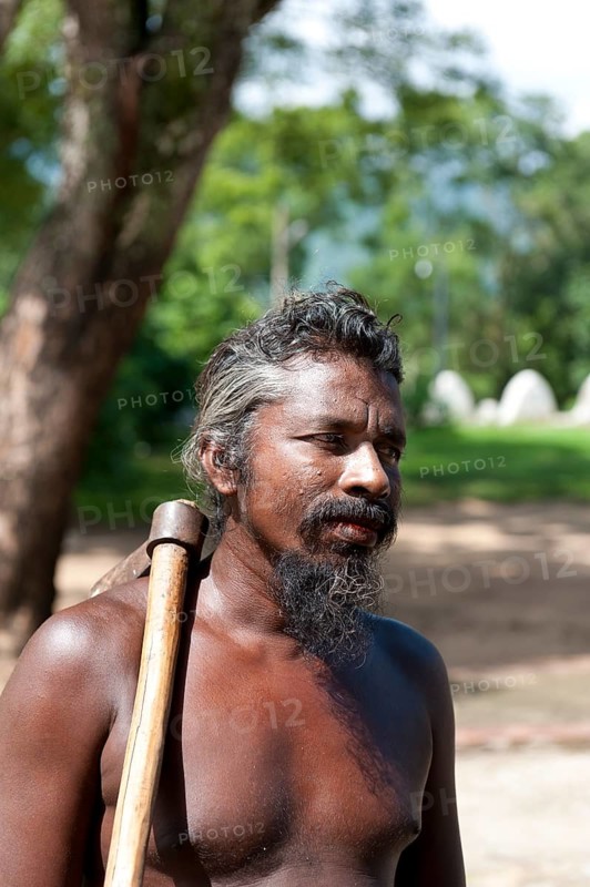 Man of the Vedda ethnic group