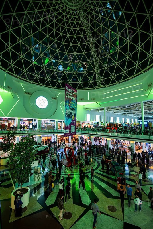 Modern shopping mall
