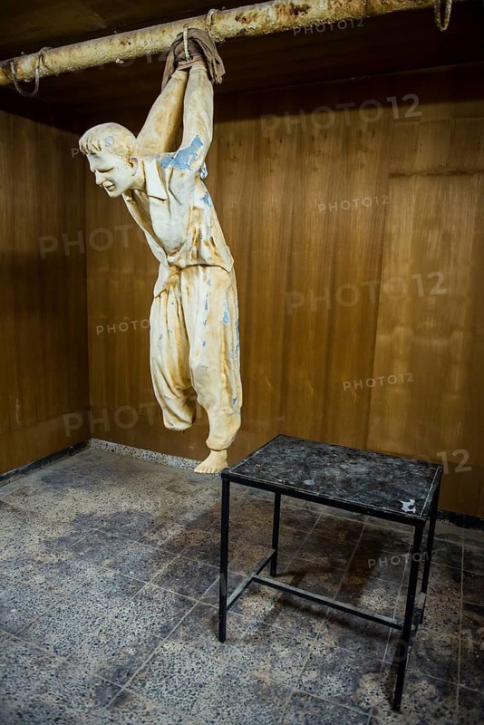 Tortured puppet in the Amna Suraka or Red Security Museum
