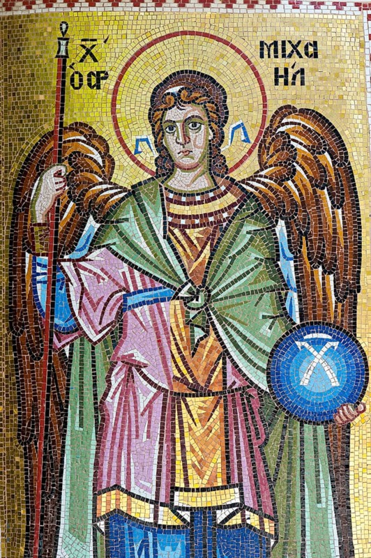 Colourful mosaic