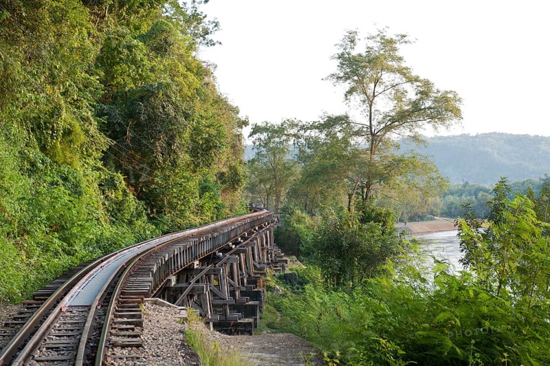 Railway bridge over the River Kwai