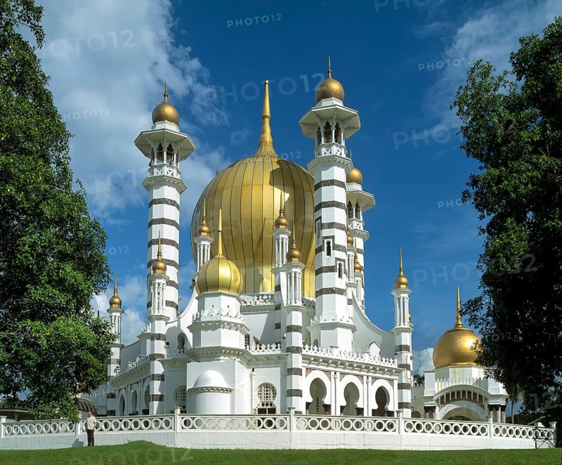 Ubudiah Mosque built in a Moorish style