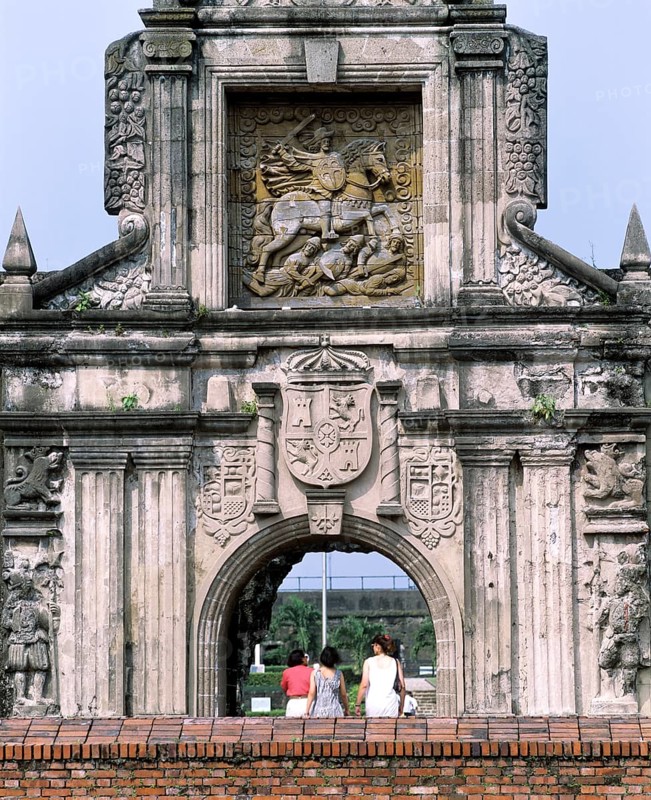 Main gate of Fort Santiago