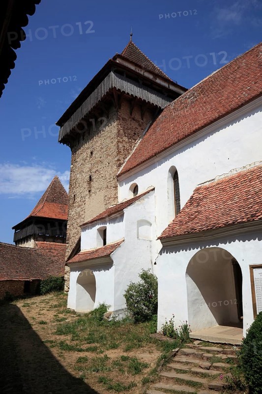 Courtyard of Viscri Fortified Church