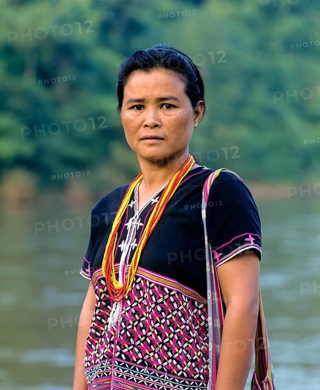 Karen woman with traditional clothing