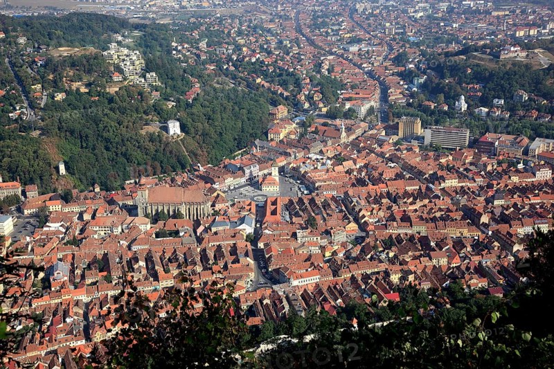 Cityscape of Brasov