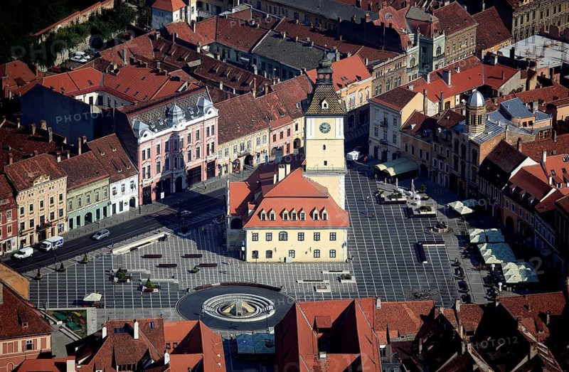 Historic Center of Brasov with former Townhall