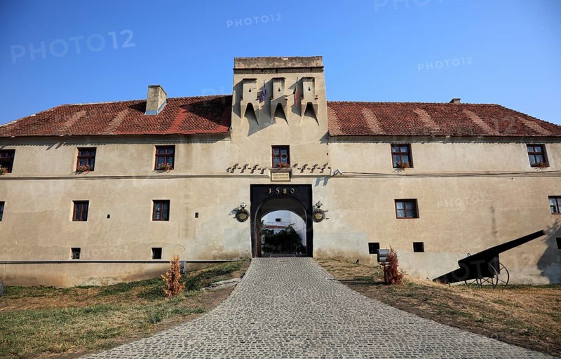 Cetatuia Fortress on the castle mountain of Dealul Cetatii