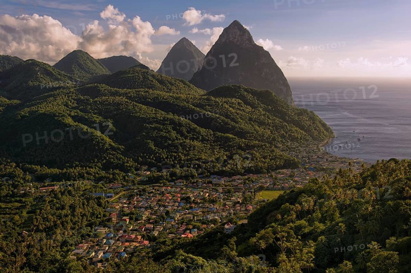 Gros Piton and Petit Piton