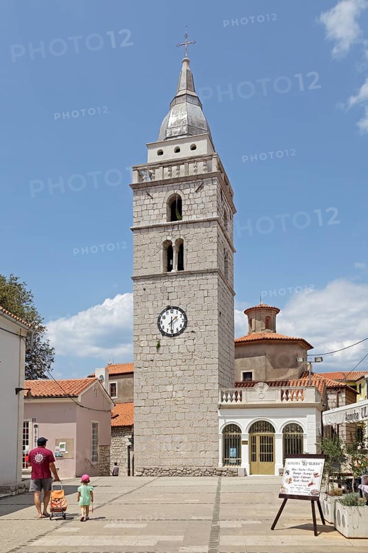 Market square of Omisalj