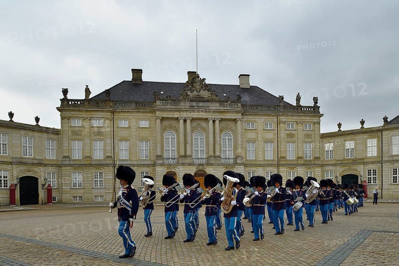 Royal Life Guard Castle Amalienborg